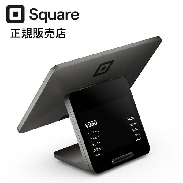 SQUARE レジスター Square レジスター(第2世代)&mdash; オールインワンPOSレジ | A-SKU-0913 Graphite A-SKU-0913 [ASKU0913]【JLMP】｜エディオン　店 50,988円