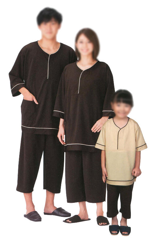 お取り寄せ商いもの リネン相応う 伸び伸びする御召しもの ちびっ子用３大きさ・成年者用（男女兼用）３大きさ １大きさ１０枚１書き割り[はたご屋 館内着 お寝間着 リネン 伸び伸びする御召しもの  御勤め用作務衣 旅人宿湯上がり 旅人宿 はたご屋 海水浴場 ひと休み キッズ お坊っちゃん 成年者]