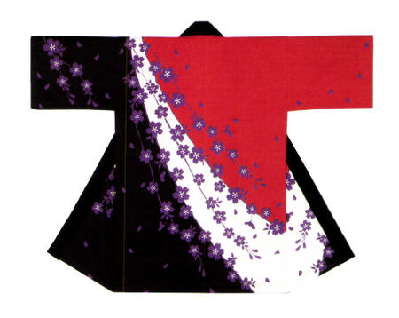 長半纏(長法被)【桜】 6,919円
