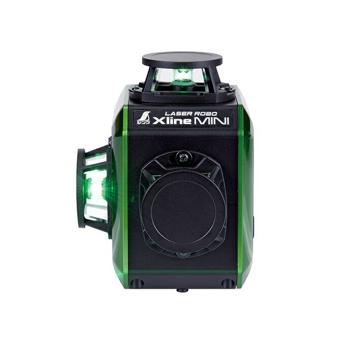 シンワ測定 71630 レーザーロボ X Line MINI グリ－ン フルライン・地墨クロス 新品 代引不可 レーザ－墨出器 純正品