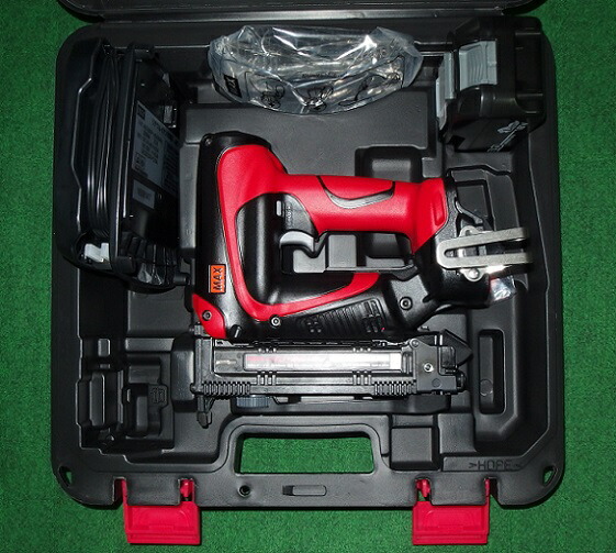 マックス TJ-25/4J-BC/1850A 18V申し受ける式タッカ 4粍-J線用 本体 + 申し受ける器 + 5.0Ah独居室容器に並べるx1個 + 容れもの書き割り 新品 MAX TJ25 4J  純然たる品