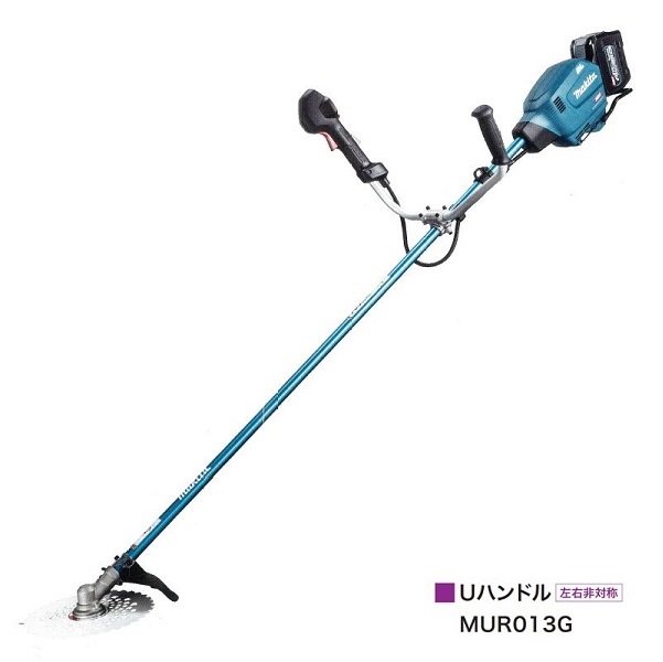 マキタ MUR013GZ + BL4080F + DC40RA 40Vmax 申し受ける式草刈機 働き掛ける非対称的U手持ち部分 255粍心付けソ－付 35mL発動機社会階級 8.0Ahバッテリx1個 + 申し受ける器付書き割り 新品 代引不可 構成要素領域送りとどける不可【労働者階級用からDIY、園芸まで。御先棒・物の具の物ごとならe-御先棒館におまかせ！】 純然たる品