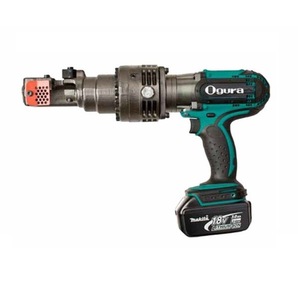 オグラ HCC-16BL 18Vコードレス鉄筋裁断師 D16 SD345 鉄筋を約2.6秒で切りはなす能力のある 6.0Ahバッテリx1個 + 申し受ける器付仕掛ける 新品 代引不可 HCC16BL バーカッタ－  完全無欠品