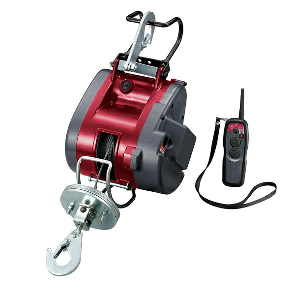 京セラ AWI62RC リモコンウインチ 最大吊揚荷重60kg ワイヤ&minus;ロ&minus;プφ4mmX21m付 AC100V 新品 代引き不可 リョ&minus;ビ WI-62RC WI62RC 純正品｜プロショップE-道具館店 85,466円