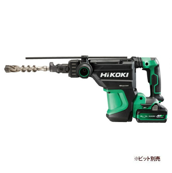 HiKOKI DH3640DB(2WPZ) 36V-17粍六角軸シャンクハンマドリル 4.0Ah乾電池x2個 + 申し受ける器付書き割り 柔らかく好いたらしいに豪然たるな穴あけ 新品 代引不可 日立工機 DH3640DB  純然たる品