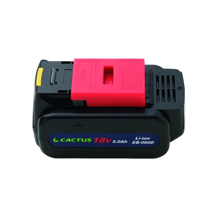 サボテン EB-0600 18V-5.0Ah リチウムイオン 独居室容器に並べる ※代引不可 新品 EB0600 完全無欠蓄電池