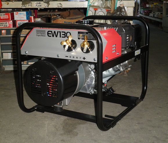 新ダイワ EW130 ガソリンエンジン溶接専用機 3.2mm溶接棒対応 機動性に優れた小型・高性能溶接機 新品 一部地域発送不可 代引便不可 やまびこ 純正品