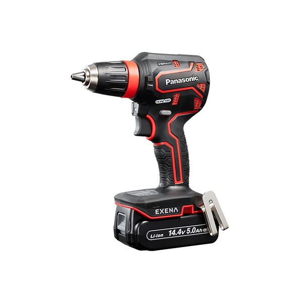 パナソニック EZ1DD1J14D-R デュアル ドリルドライバー 14.4V-5.0Ah電池パックx2個 + 充電器付セット 赤 クラス最少・最軽量 新品 EZ1DD1 純正品 46,794円
