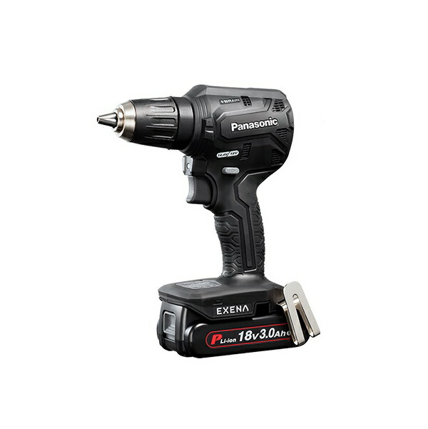 パナソニック EZ1DD1N18D-B デュアル ドリルドライバー 18V-3.0Ah電池パックx2個 + 充電器付セット 黒 クラス最少・最軽量 新品 EZ1DD1 純正品
