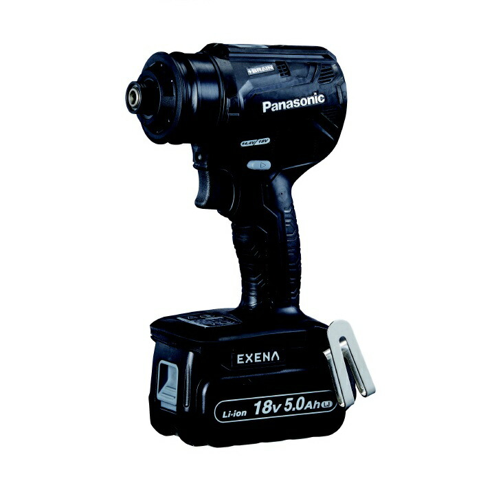 パナソニック EZ1DD3J18A1B 18V申し受けるせん孔機１番ウッド 5.0Ah蓄電池容器に並べる x2個+申し受ける器付書き割り 黒 盛りだくさんな差し押さえで広広としたな進め方活動の領域 新品  完全無欠品