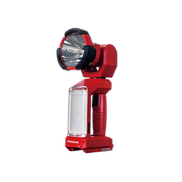 パナソニック EZ37C6X-R 工事用 充電LEDスポットワイドライト スポット光1500ml 14.4V/18V/21.6V対応 USB端子x1付 本体のみ 赤 電池パック・充電器別売 新品 純正品