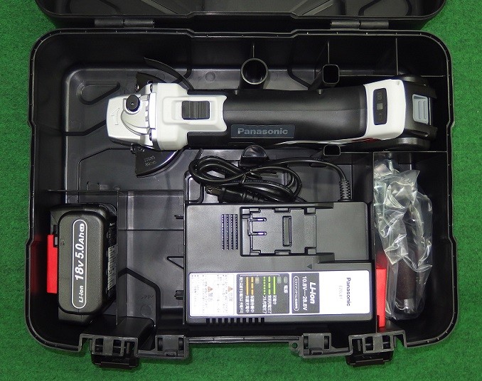 パナソニック EZ46A1LJ2G-H 18V-5.0Ah充電ディスクグラインダ グレー 新品 純正品