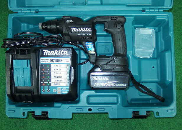 マキタ FS600DRGB 18V充電式スクリュードライバ 回転数6000min-1 6.0Ahバッテリ x1個付セット 黒 新品 マキタ電動工具 純正品|プロショップE-道具館店
