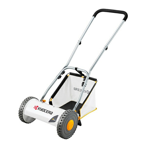 京セラ HLM-3000 手動式芝刈機 刈込幅300mm リール式 電源のない場所の芝刈りに 新品 HLM3000 リョービ 純正品