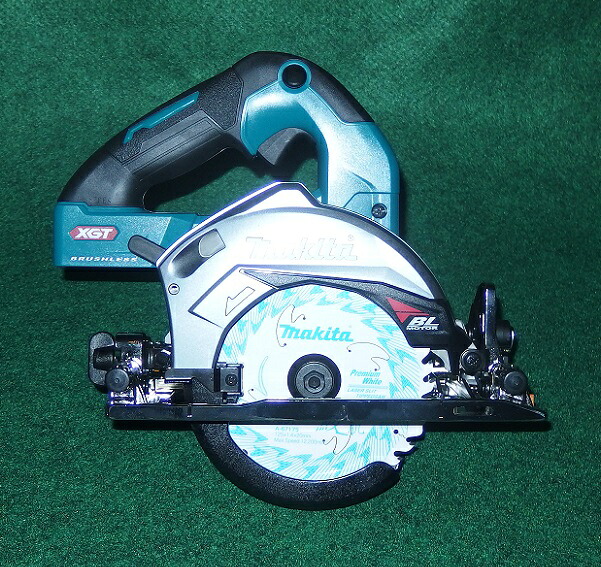 マキタ HS005GZ 40V max-125mm充電式BLマルノコ 切込深さ47mm サメ肌チップソー付 際切りべ－スタイプ 無線連動非対応 本体のみ バッテリ・充電器別売 青 新品 純正品
