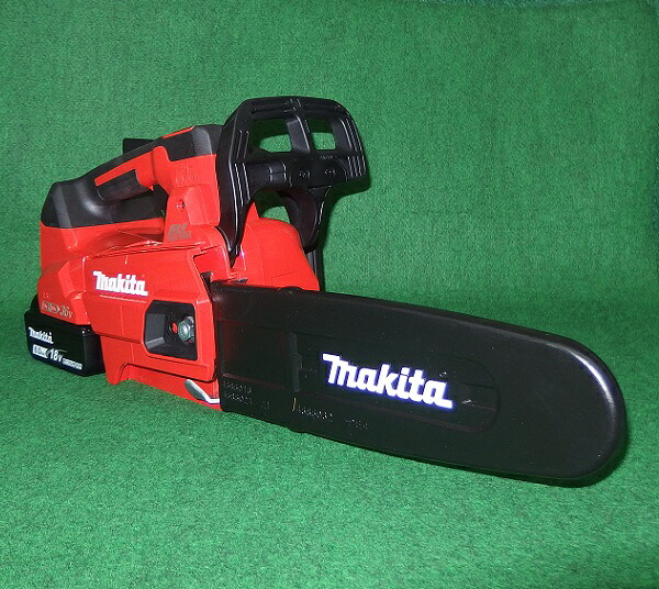 送料無料 マキタ MUC256DGFR 18Vx2\u003d36V 充電式チェーンソー ガイドバ－長さ250mm トップハンドル型 スプロケットノ－ズバ－仕様 25AP仕様 赤 6.0Ahバッテリ2個付セット 新品 純正品