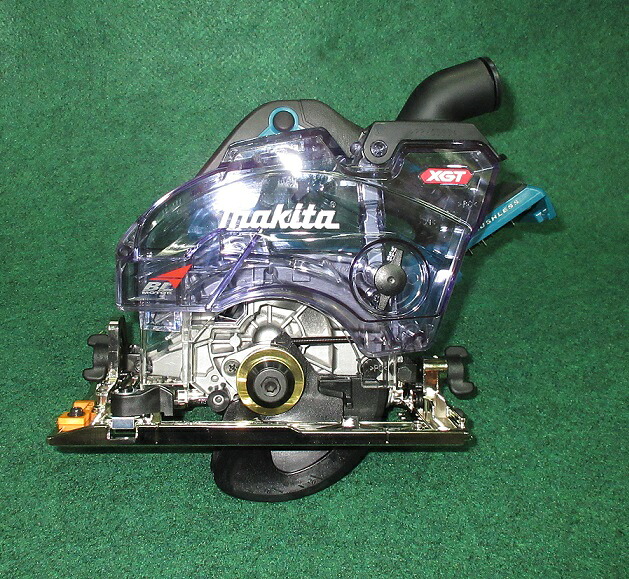 マキタ KS004GZ 40Vmax-125mm 充電式防塵マルノコ 逆勝手仕様 最大切込深さ40.5mm ダストボックス仕様 無線連動対応 チップソ－別売 本体のみ バッテリ・充電器別売 新品 純正品