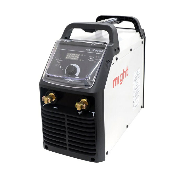マイト実業 MA-250DR インバ－タ 直流弧線溶接機 溶接棒径maxφ5.0 単相200V 無線電話遠隔操作当て嵌める能力のある 新品 代引不可 MA250D  純然たる品