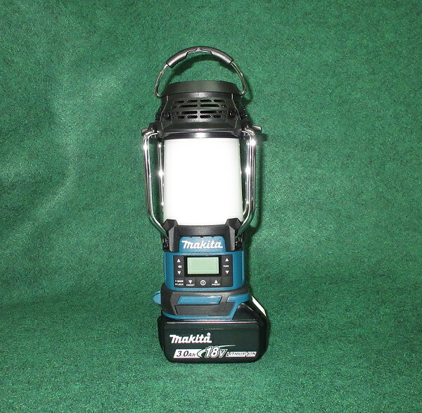 マキタ ラジオ受信機 MR054 + BL1830B + DC18室内用便器 14.4V/18V相応う 申し受ける式提灯付ラジオ受信機 3.0Ahバッテリ・申し受ける器付仕かける 青 聴く照らすを1台にひとまとめ 新品  完全無欠品 DIY・工具-作業灯・投光器