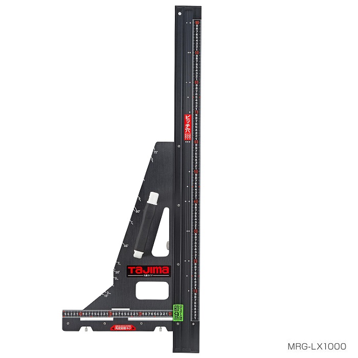 タジマ MRG-LX1000 マルノコガイドLX 長さ1000mm 簡易的に角度や勾配を確認できる勾配目盛 新品 ※代引不可 MRGLX1000 TJM 純正品｜プロショップE-道具館店