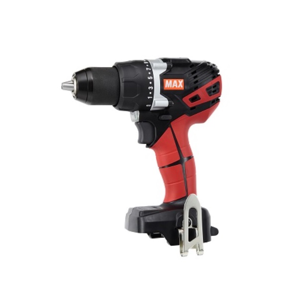 マックス PJ-DD131 18Vドリルドライバ 最大トルク80N・m クラッチ21段 木工最大穴あけ径38mm 本体のみ ※電池パック・充電器別売 新品 PJDD131 MAX 純正品｜プロショップE-道具館店