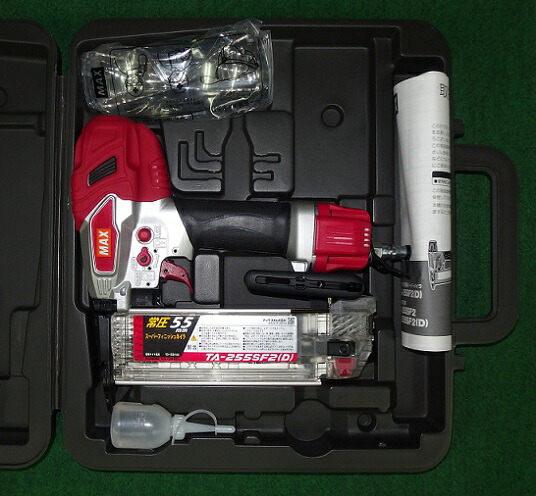 マックス TA-255空想科学小説2(D) 常圧フィニッシュネイラ エアダスタ付 仕上釘打機 新品 TA255空想科学小説2D MAX  純然たる品
