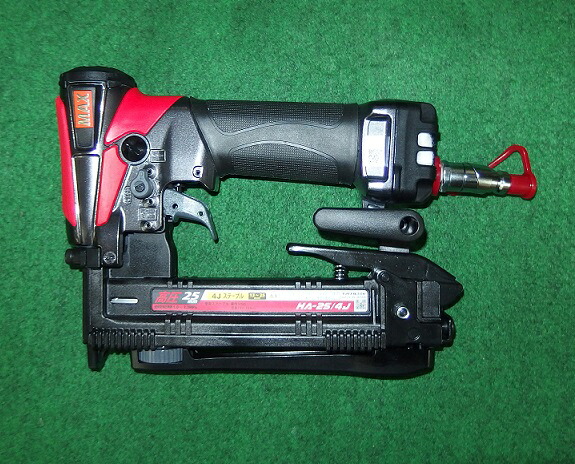 マックス HA-25/4J 4粍高圧エアタッカ 新品 HA254J MAX 大気圏手道具 完全無欠品