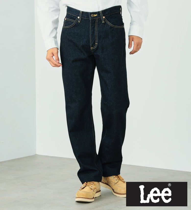 【Lee公式】【大きいサイズ】AMERICAN STANDARD 201 ストレートジーンズ【股下長め84cm】リー