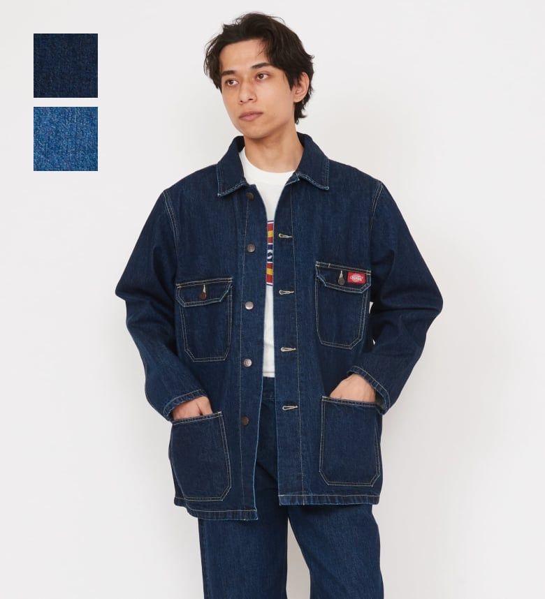【Dickies公式】カイハラデニム｜チョアコート ディッキーズ ユニセックス