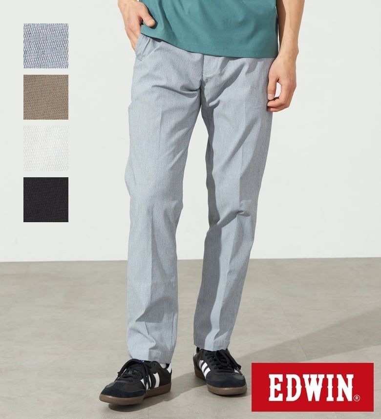 【エドウイン公式】【SALE★30％OFF】EDWIN GOLF スリムテーパードパンツ ストレッチ EDWIN エドウィン メンズ