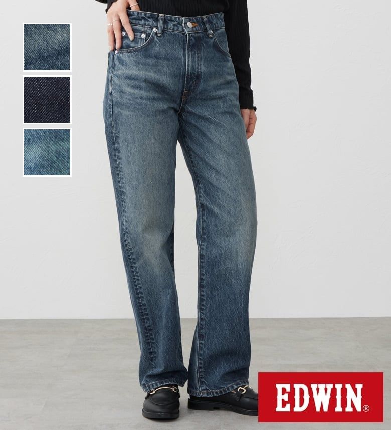 【エドウイン公式】EDWIN LADIES 503 ストレート デニムパンツ ジーンズ EDWIN エドウィン レディース｜エドウインショップ（EDWIN）