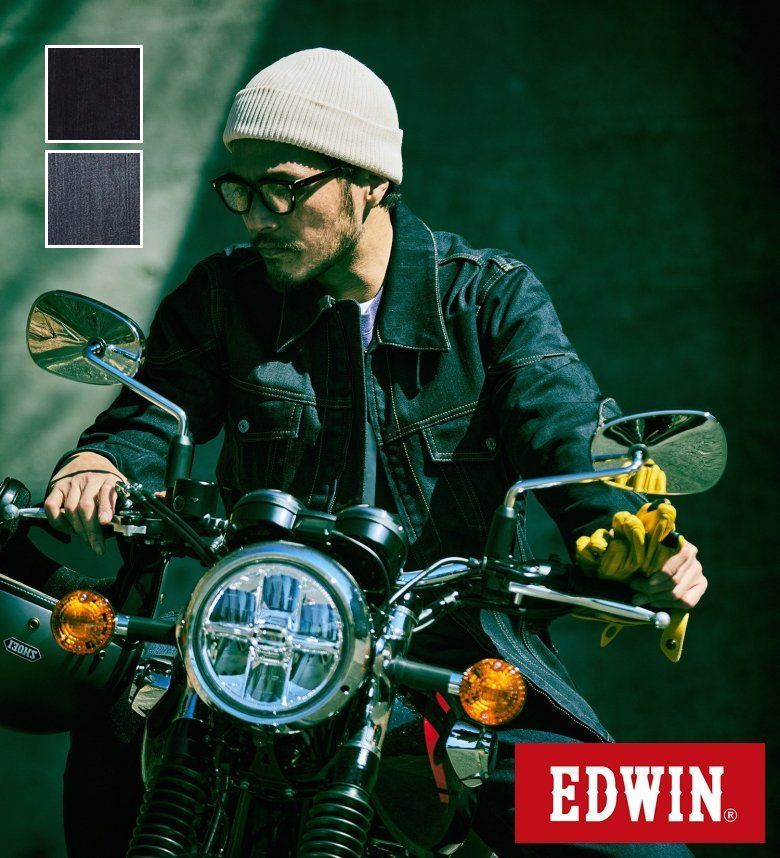 楽天市場】【エドウイン公式】【56design別注】【暖】バイク用
