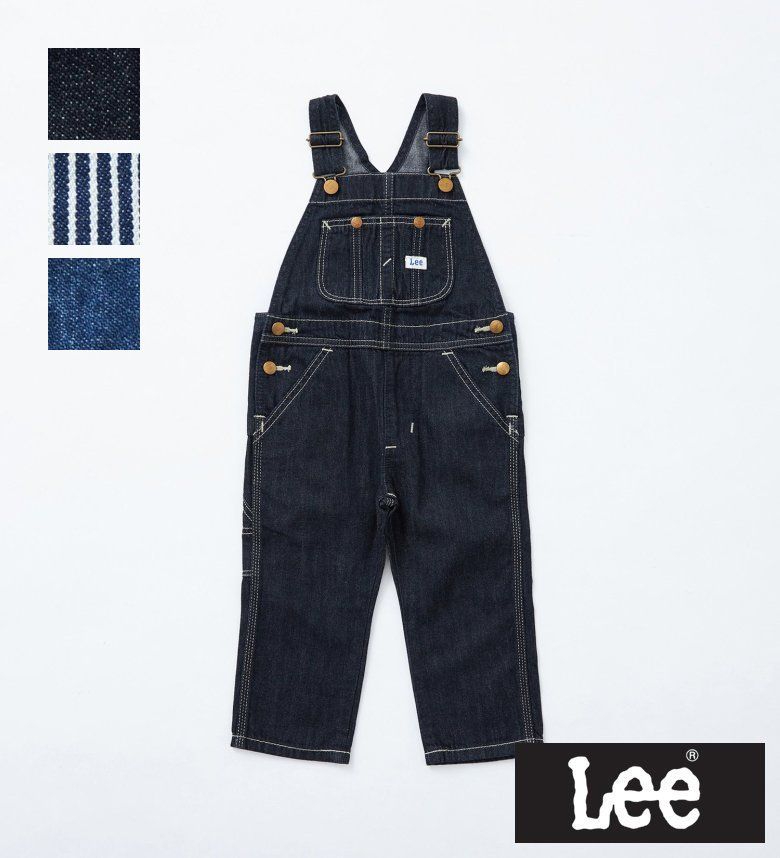 [Lee Official] [80-100cm] Baby Overalls High Quality 100% Cotton Lee Salopette All In One Denim Jeans Jeans Pants Kids Boys Girls