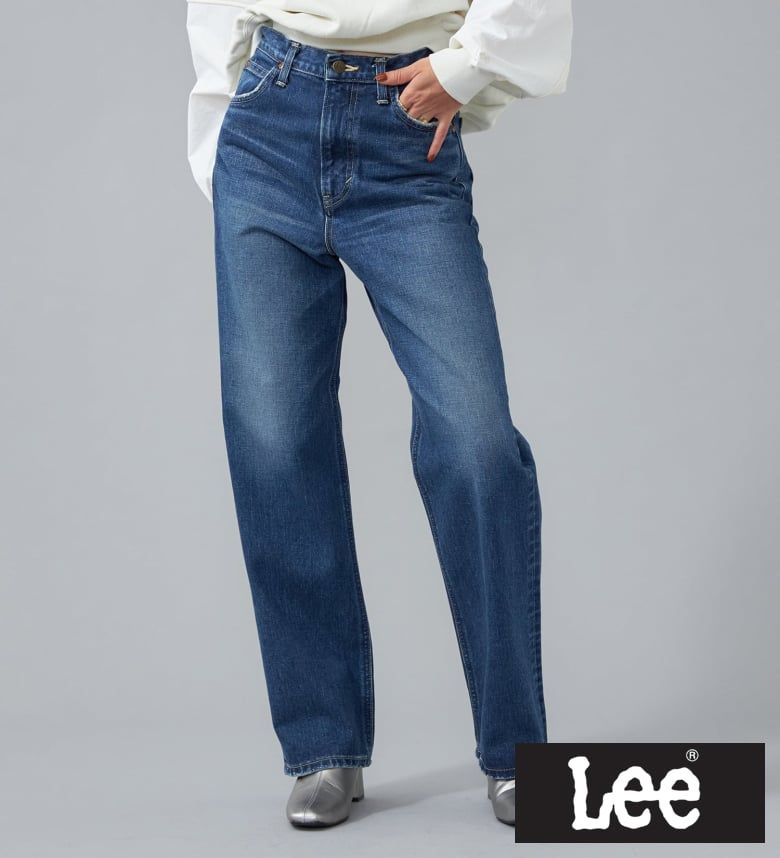 【Lee公式】STANDARD WARDROBE ストレートパンツ レディース リー