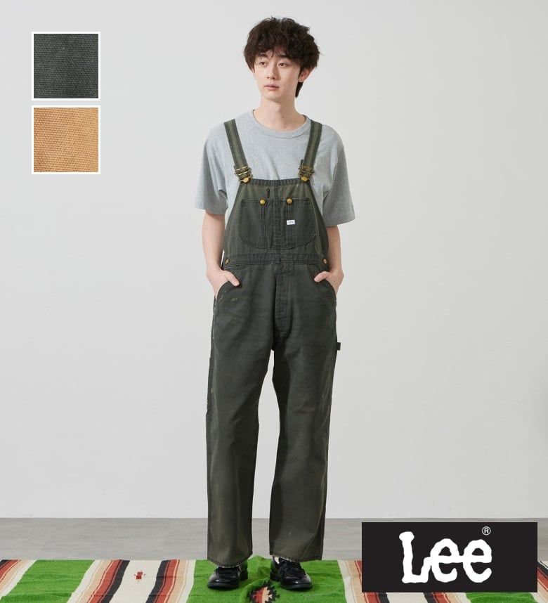【Lee公式】DUNGAREESオーバーオールパンツ/デニム セットアップ対応【ダック素材/ユニセックス】リー