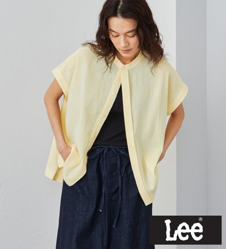 【Lee公式】【SALE★30％OFF】【直営店/WEB別注】フレンチスリーブTeeシャツ レディース｜エドウインショップ（EDWIN）