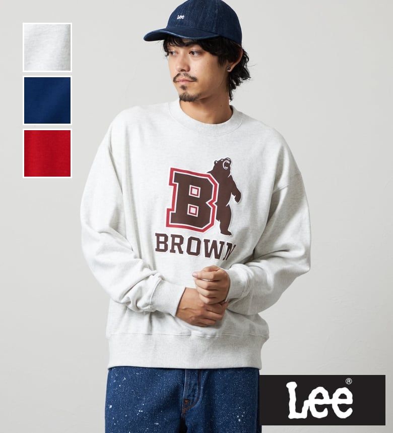 【Lee公式】IVY PRINT SWEAT/スウェット リー
