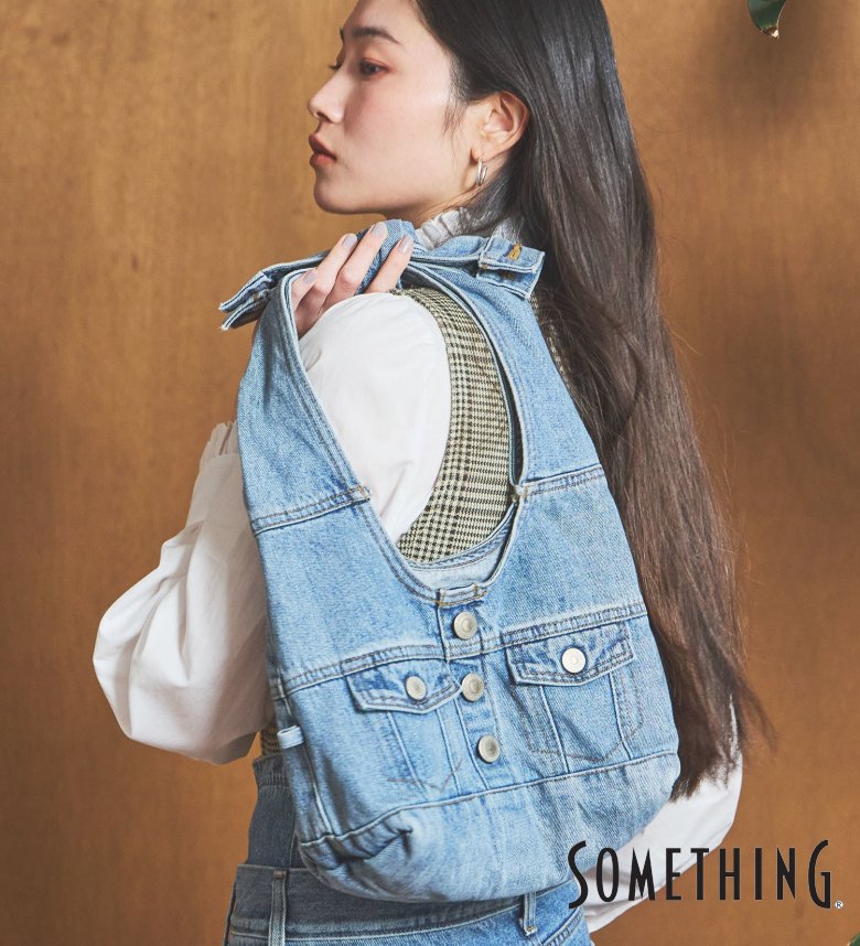【サムシング公式】atelier SOMETHING JACKET DETAIL BAG (SMALL) レディース アトリエ