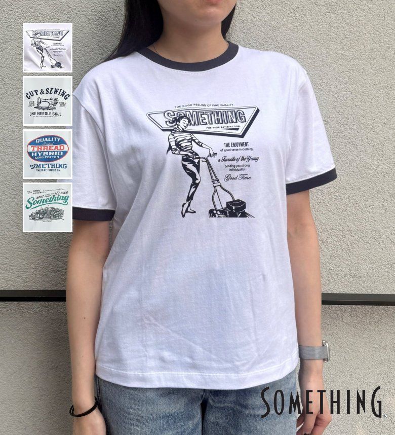 5枚セットsomething サムシング　バスクシャツ ボーダー レディース 5枚セットsomething サムシング バスクシャツ ボーダー