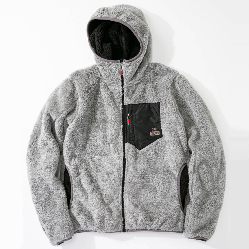 大注目 チャムス フリース ジャケット パーカー メンズ ボンディングフリースジップパーカー Ch04 1241 H Gray Chums Bonding Fleece Zip Parka イイパワーズ 店 Www Solomontravel Sb