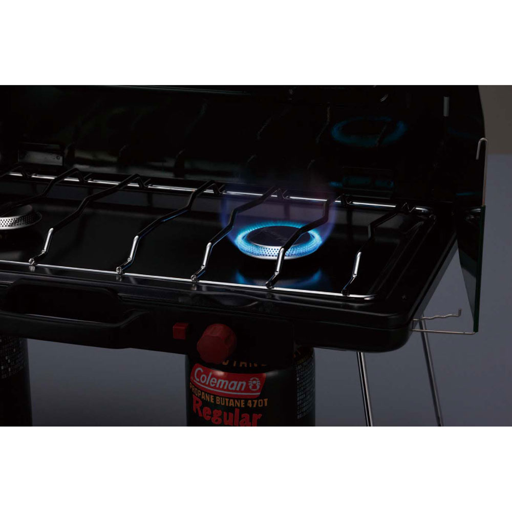 アウトドア おひとり様1点までスポーツ アウトドア パワーハウス R Coleman コールマン ツーバーナーストーブ Ii ツーバーナーストーブ Lp キャンプ バーべキュー クッキング用品 おひとり様1点まで イイパワーズ 店 q グリーン Lpガス別売 Coleman