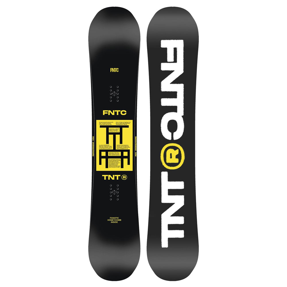 FNTC TNT-R 157センチ black/yellowスノーボード-