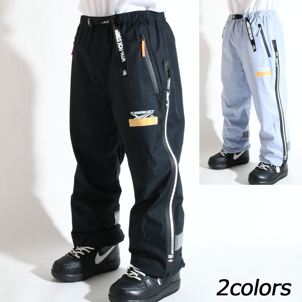 スノーボード PLAN B WORKER BIB PANTS BLACK DENIM PLAN B PROJECT 『 WORKER BIB PANTS 』 24-25 スノーボード