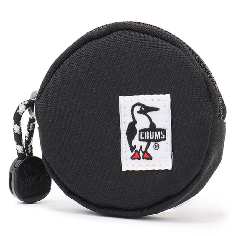 チャムス ポーチ ウォレット 財布 リサイクルラウンドコインケース CH60-3145 Black2 CHUMS Recycle Round Coin  Case ☆最安値に挑戦