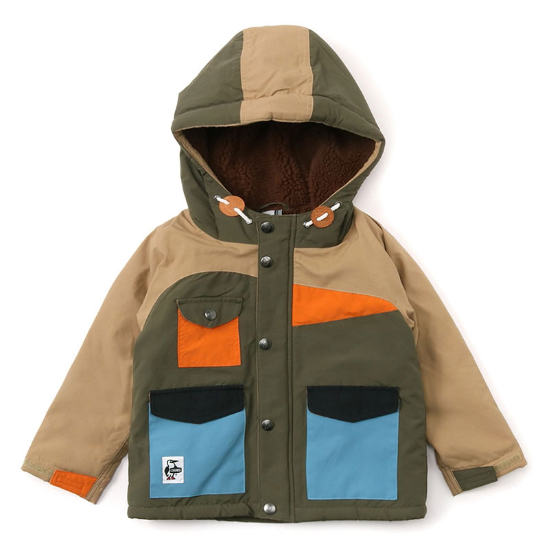 ジャケット・アウター My precious children Boys Long Sleeve Colorblock Puffer Jacket - BLUE | The
