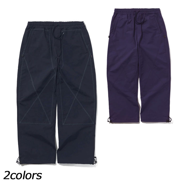 BSRABBIT ワイドパンツ BSRABBIT ビーエスラビット スノーボード ウェア パンツ ユニ