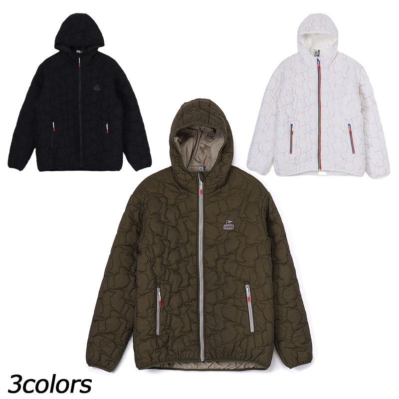 チャムス CHUMS ブービーステッチパテッドフーディ CH04-1415 アウター 軽量 耐摩耗 ユニセックス