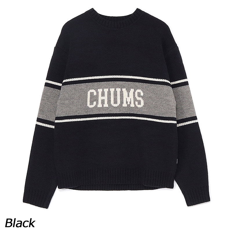 チャムス CHUMS チャムスカレッジニットクルートップ CH02-1219 ニット セーター メンズ|イイパワーズ 店