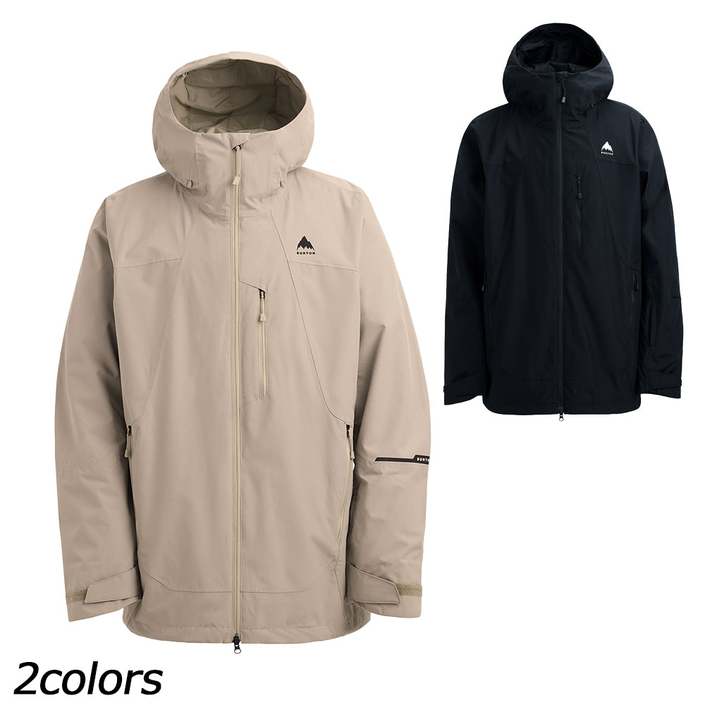 バートン BURTON リザーブ 2L ジャケット W26JP-302551 スノーボードウェア ジャケット 防水性 透湿性 メンズ