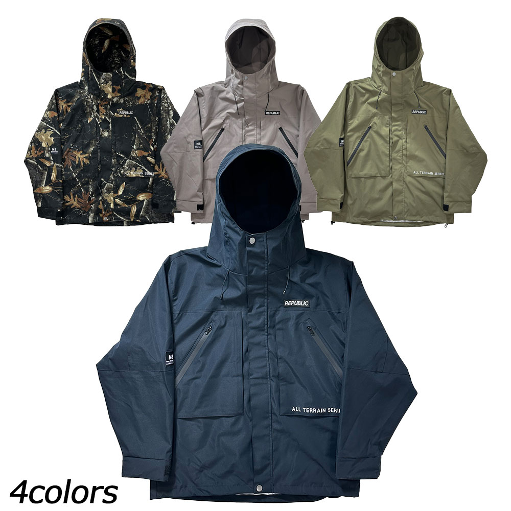 リパブリック REPUBLIC&CO アウトサイドシティパーカ スノーボードウェア ジャケット ユニセックス ストレッチ